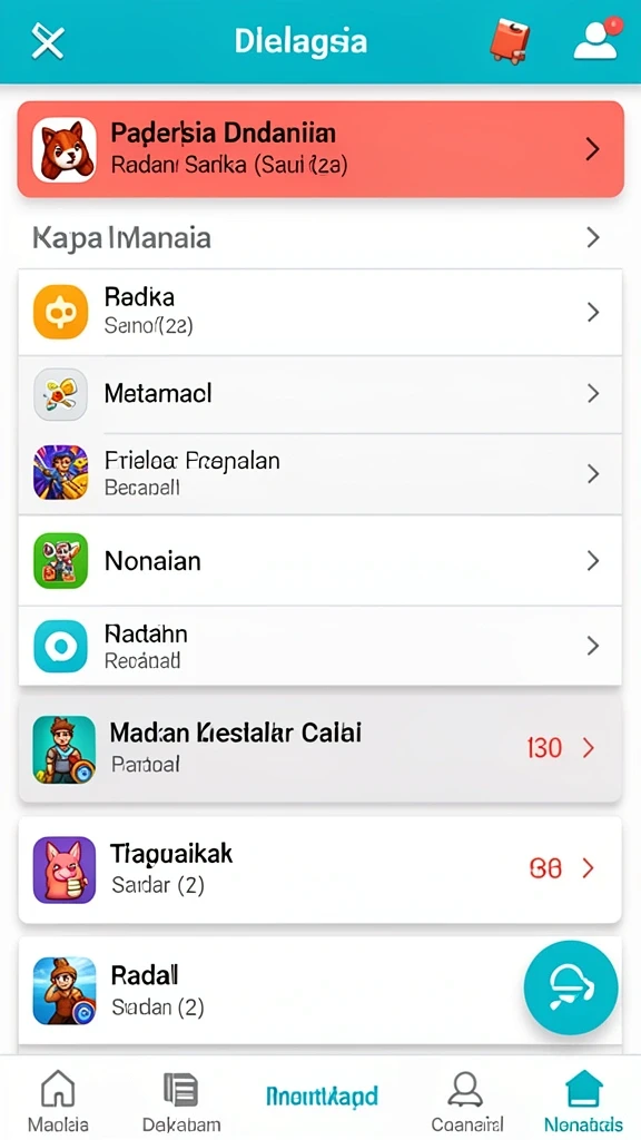 Tangkapan layar menampilkan aksi seru dalam permainan.