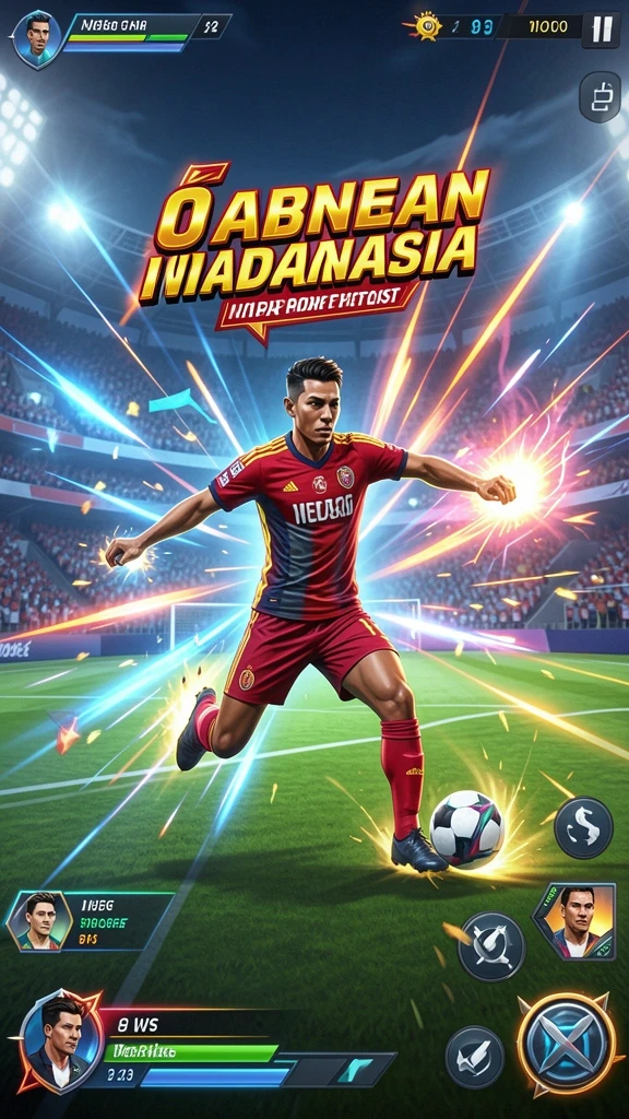 Screenshot menampilkan karakter utama dalam aksi.