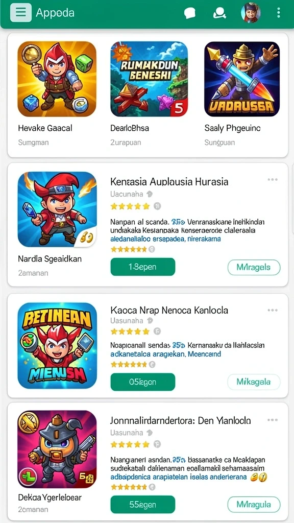 Tampilan antarmuka yang ramah pengguna.