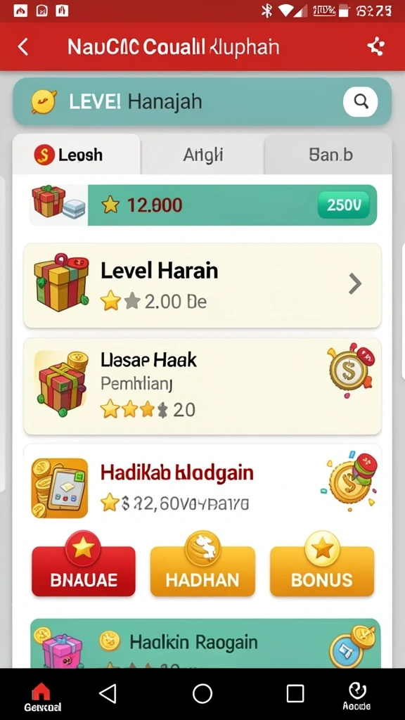 Berbagai item unik yang dapat dikumpulkan.