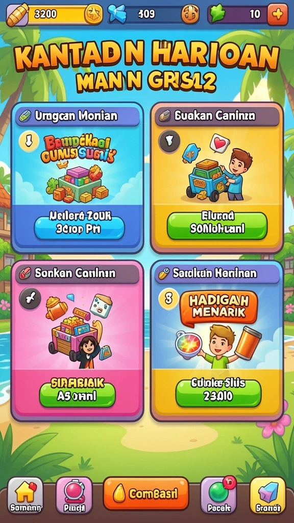 Tampilan antarmuka yang intuitif dan user-friendly.