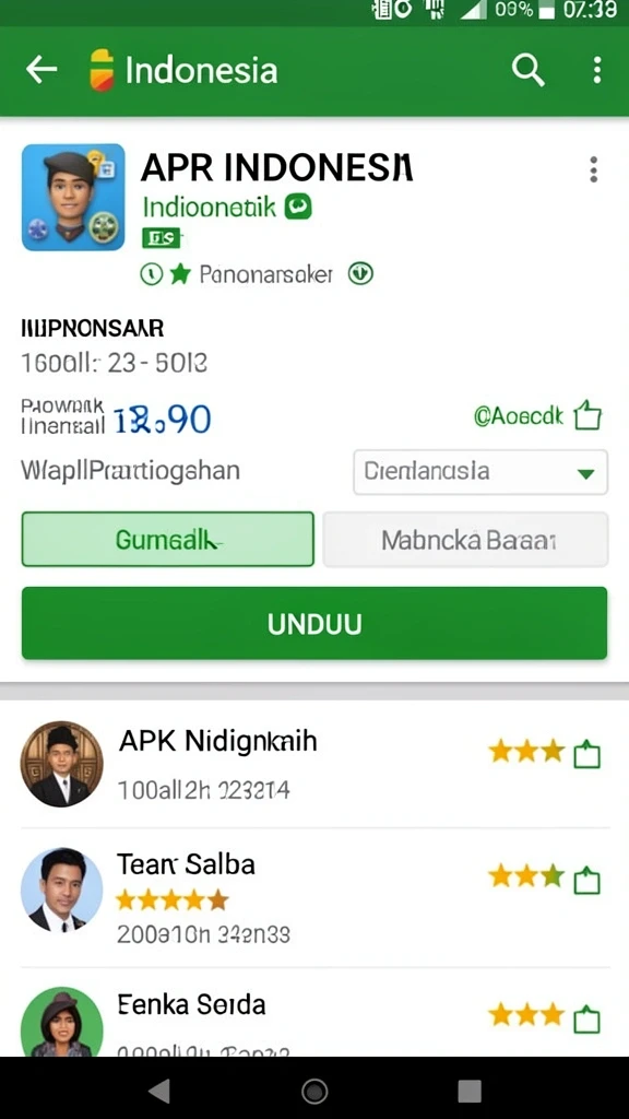 Tampilan antarmuka yang menarik dan mudah digunakan.