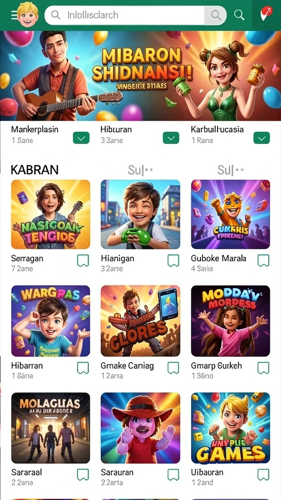 Tampilan antarmuka yang menarik dan mudah dipahami.