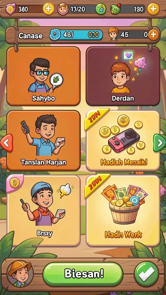 Fitur analisis yang membantu pemilihan angka.