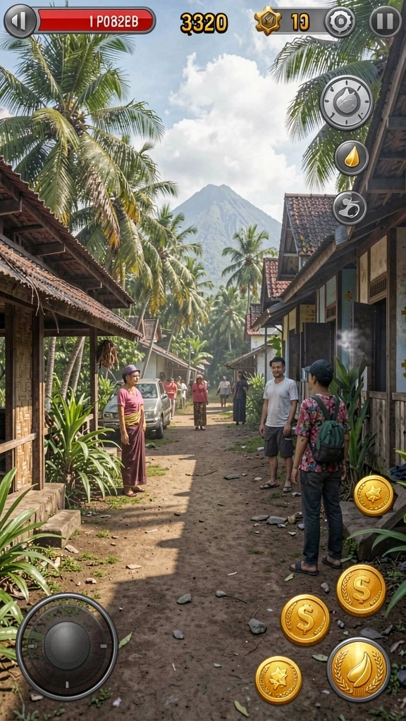 Tampilan awal yang menarik dan mudah dipahami.