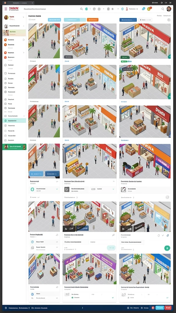 Karakter unik dengan kemampuan yang berbeda-beda.