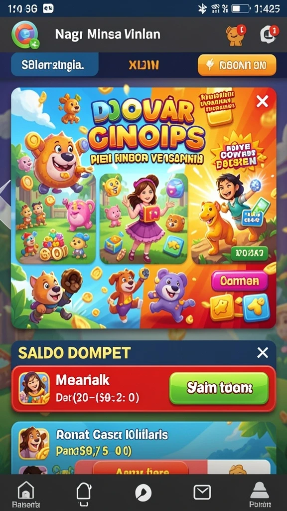 Tampilan antarmuka yang ramah pengguna.
