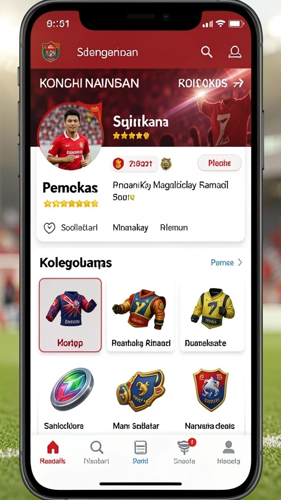 Beragam pilihan permainan yang dapat diakses.