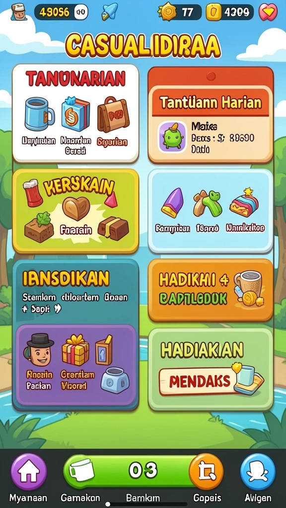 Perayaan komunitas yang aktif dan penuh keseruan.
