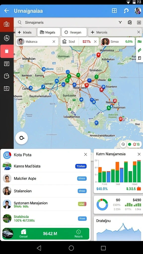 Fitur multiplayer yang memungkinkan interaksi dengan pemain lain.