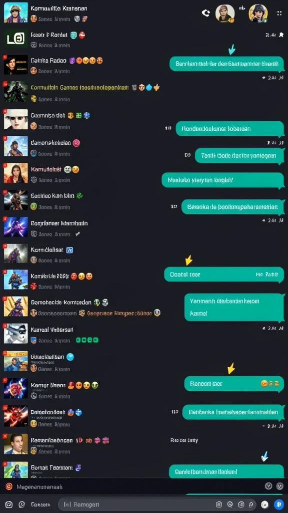 Tampilan antarmuka yang ramah pengguna.