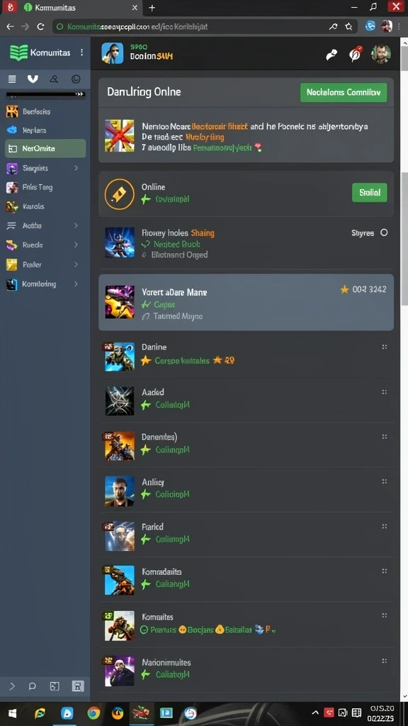 Screenshot menunjukkan grafis menawan dari IDRRP.