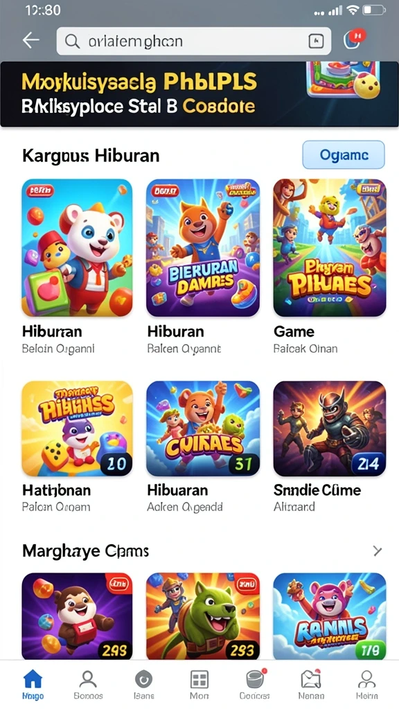 Beragam permainan seru dan menantang untuk dicoba.