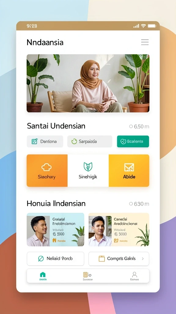 Gambar layar utama dengan karakter utama JAWARA79.