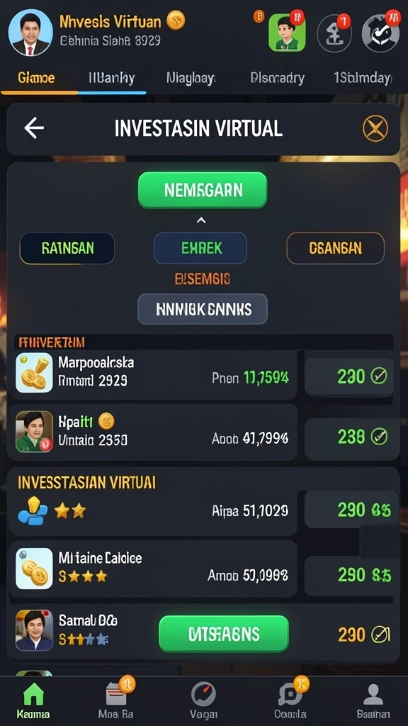 Gameplay yang seru dengan banyak tantangan.