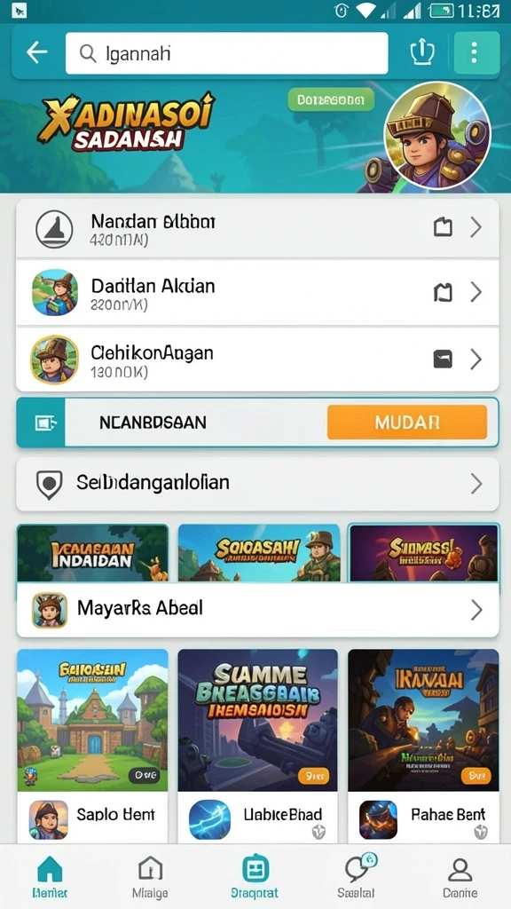 Leaderboard interaktif untuk bersaing dengan teman.