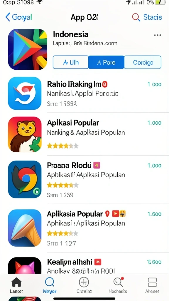 Berbagai pilihan permainan yang seru dan menantang.