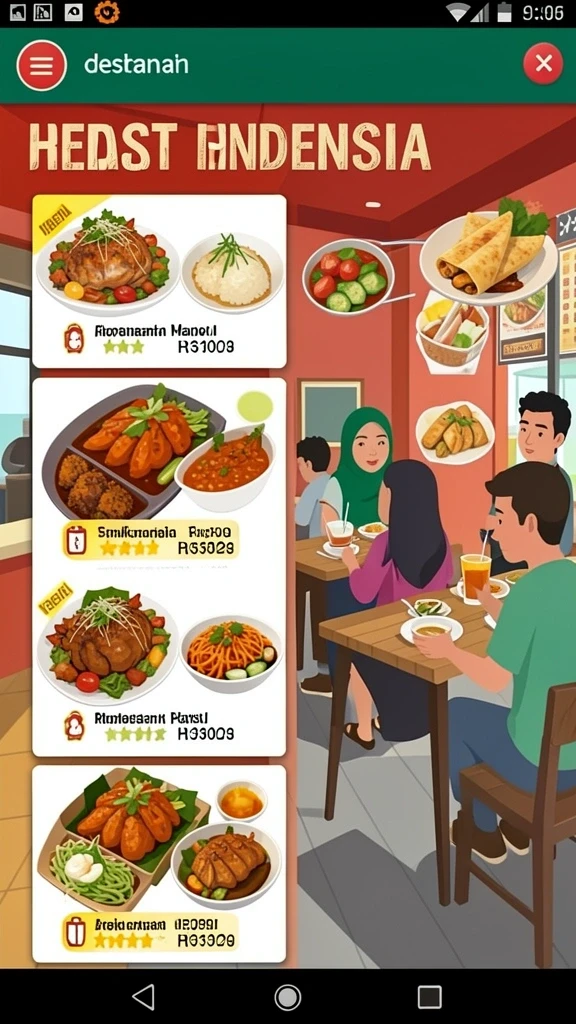Beragam pilihan permainan yang seru.