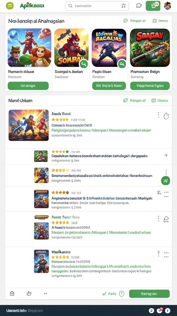Grafik colorful yang menawan.