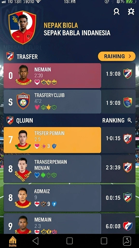 Tampilan utama aplikasi OKJKT yang menarik.