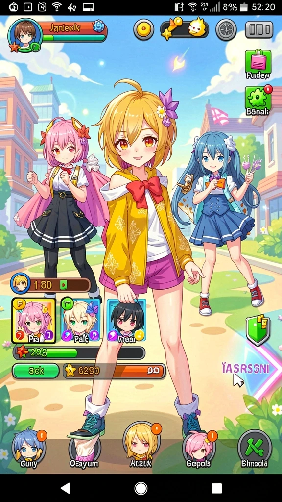 Mode permainan multiplayer yang seru.