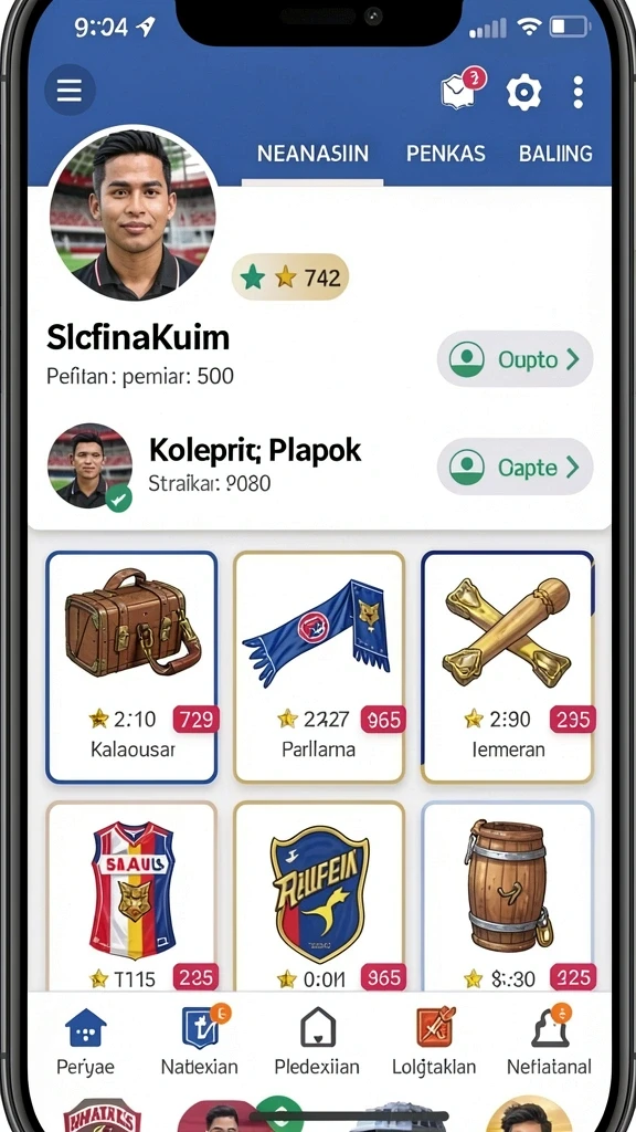 Fitur poin bonus yang menarik untuk pengguna.