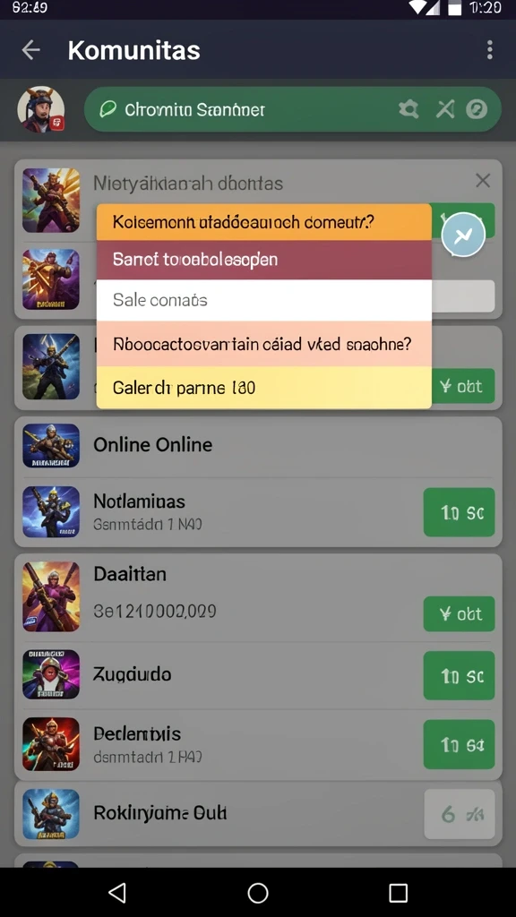 Mode multiplayer seru untuk bermain bersama teman.