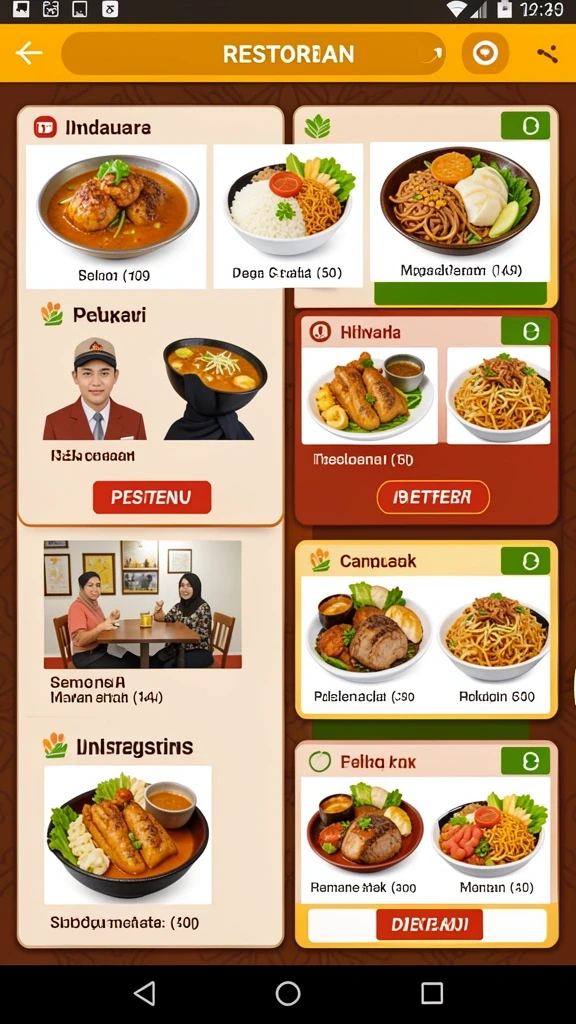 Karakter unik yang dapat dipilih oleh pemain.