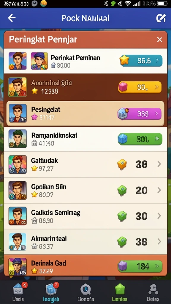 Screenshot menampilkan aksi seru dalam permainan.