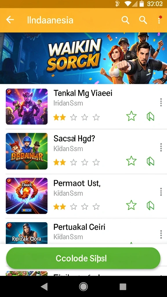 Fitur multiplayer yang memungkinkan bermain dengan teman.