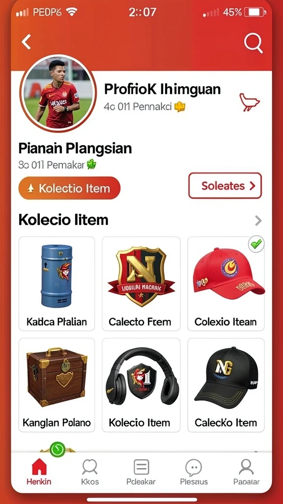 Tampilan antarmuka yang sederhana dan mudah digunakan.