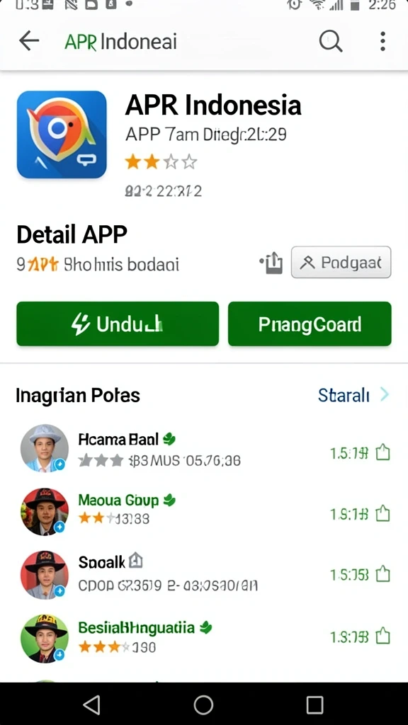Tampilan antarmuka yang menarik dan modern.