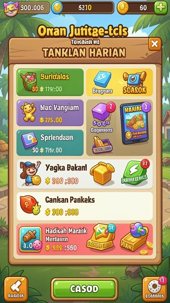Fitur leaderboard untuk bersaing dengan teman.