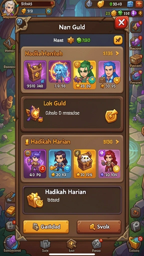 Bonus menarik setiap kali login.
